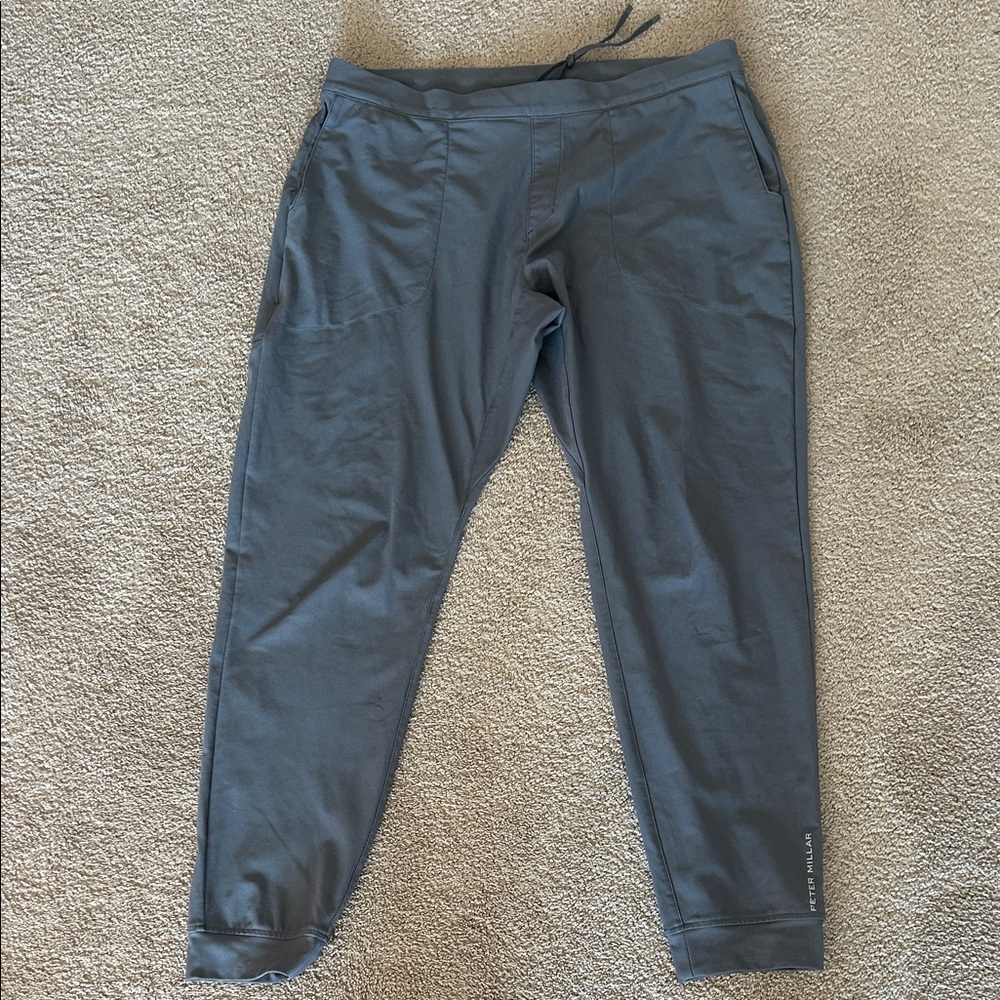 Peter Millar Atlas Gray Joggers